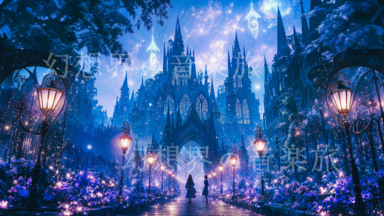 《異世界学校2 - 闇の魔法学校》超高画質なファンタジーアートイラスト