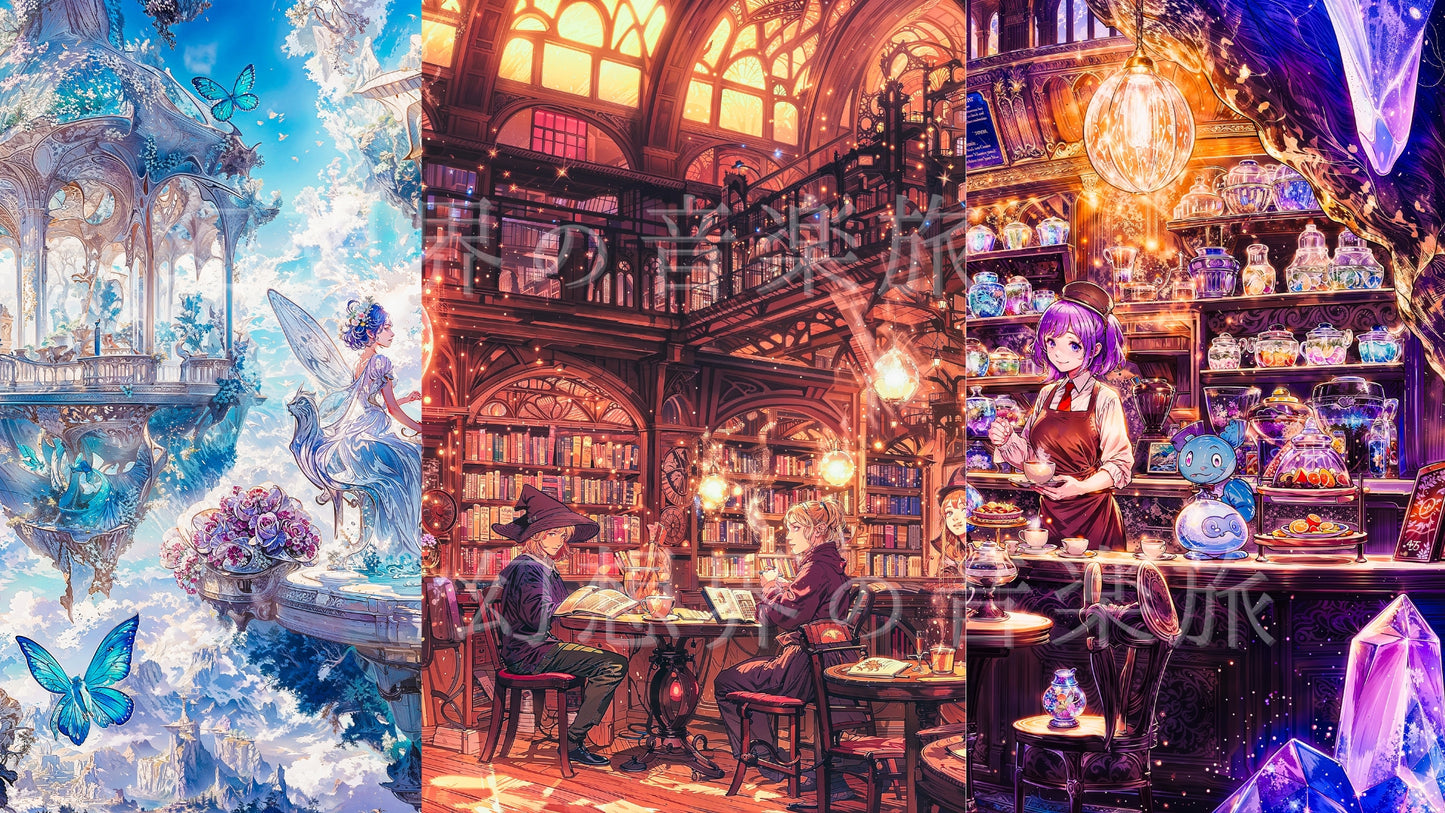 【異世界咖啡館2總集】3張超高品質奇幻藝術插畫