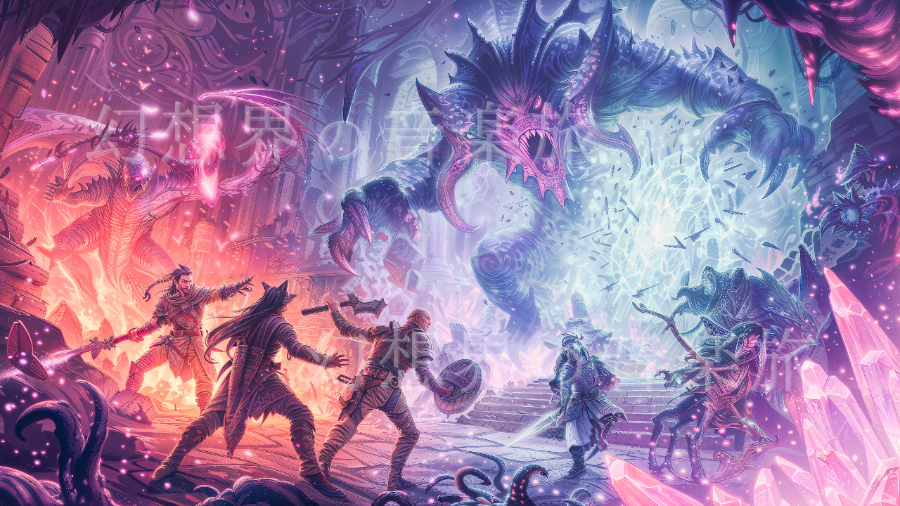 《Another World Dungeon》 Ultra-high-resolution fantasy art illustrations③