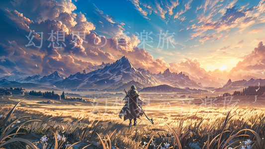 《Journey to another world》 Ultra-high-resolution fantasy art illustration ②