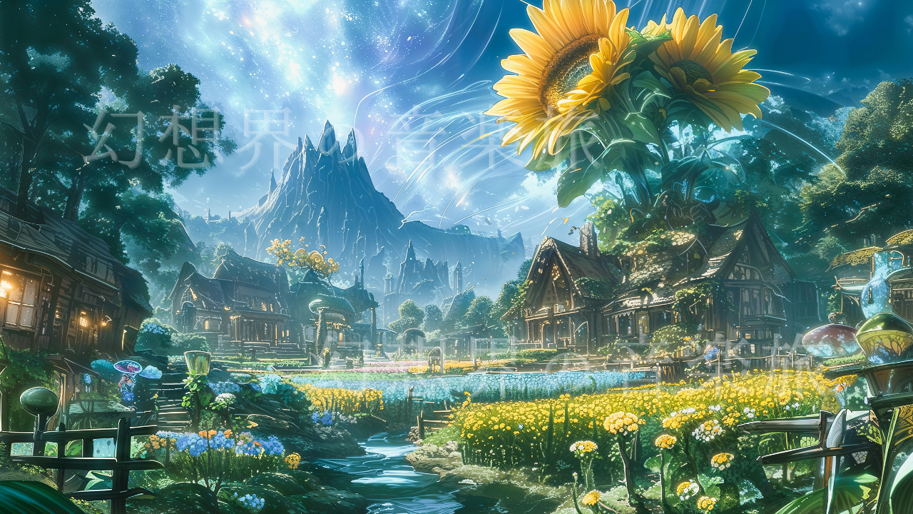 《Another World Farm》 Super High-Quality Fantasy Art illustration ③