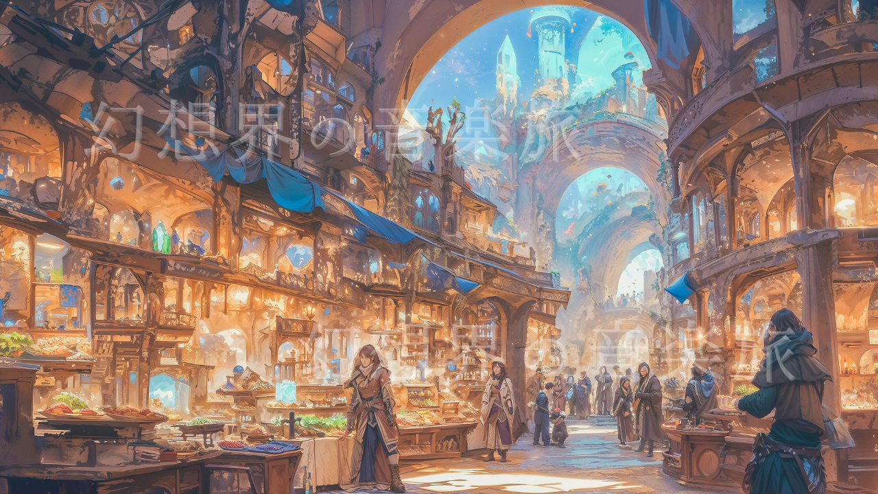 《Different World Market》Super High-Quality Fantasy Art illustration ②